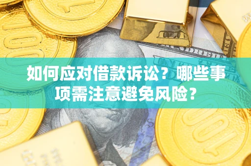 武汉如何应对借款诉讼？哪些事项需注意避免风险？