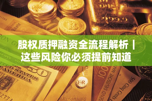 武汉股权质押融资全流程解析｜这些风险你必须提前知道