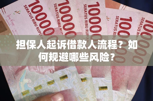 武汉担保人起诉借款人流程？如何规避哪些风险？