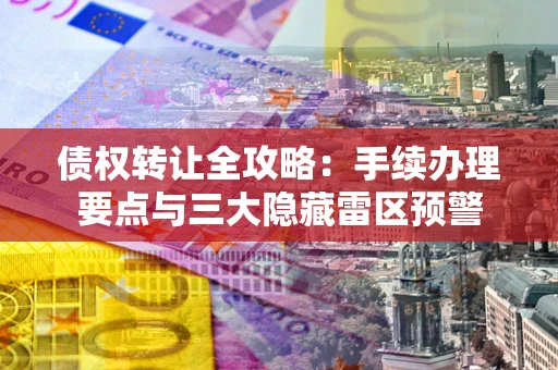 武汉债权转让全攻略：手续办理要点与三大隐藏雷区预警