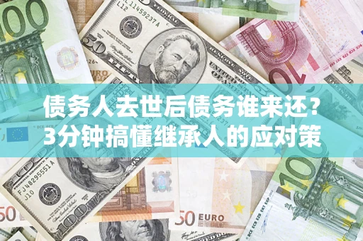 武汉债务人去世后债务谁来还？3分钟搞懂继承人的应对策略